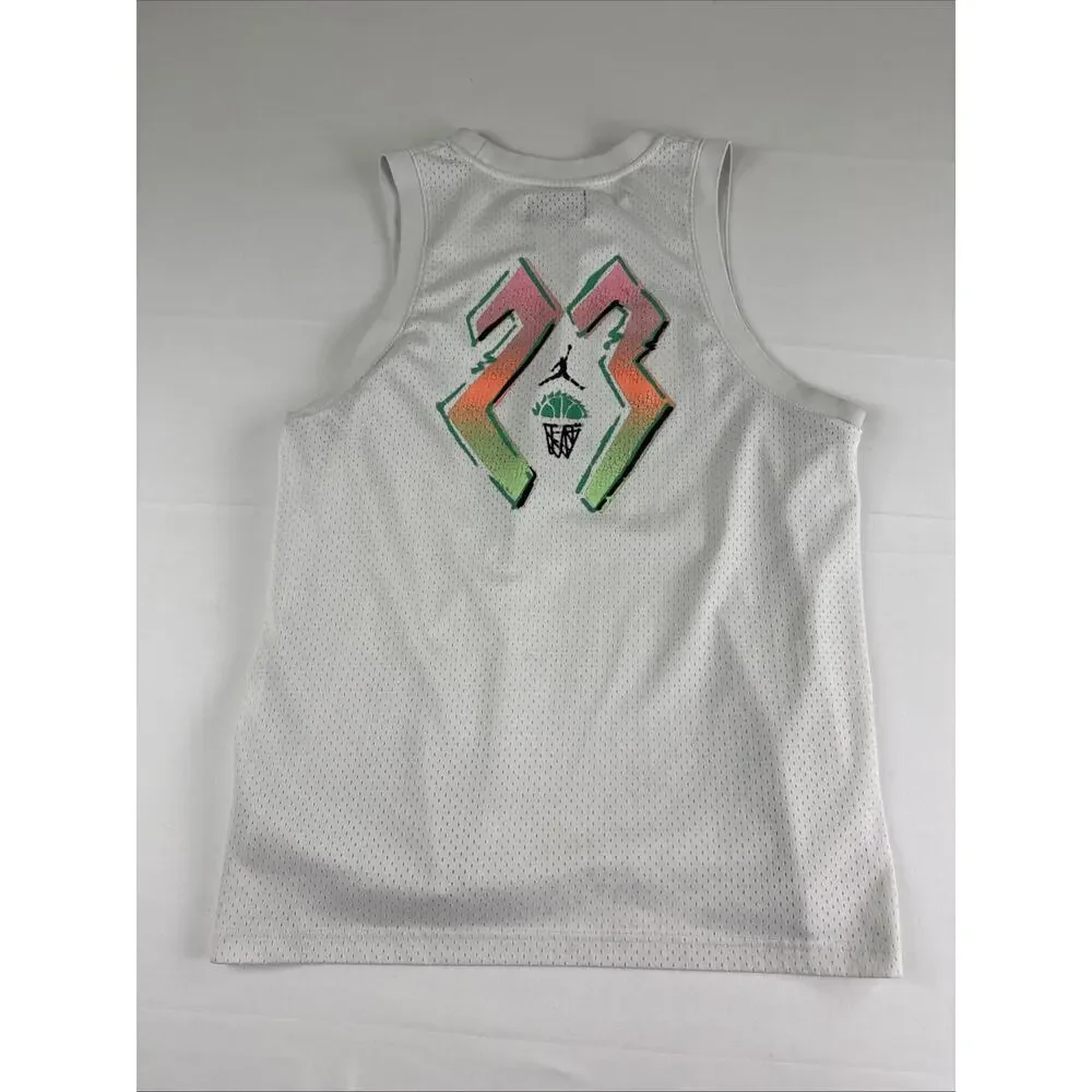 Jordan Jumpman Mesh Tank Top Men’s XL White